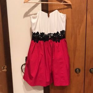 Strapless Sweetheart Cocktail Dress